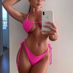 🆕Fashion Nova Hot Pink Bikini